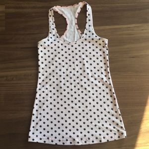 Lululemon Athletica Polka Dot Tank